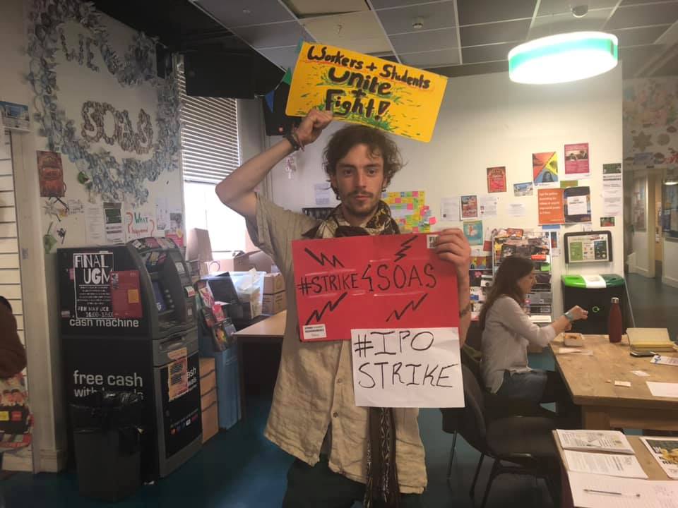 CrisisSoas's tweet image. As students learned about attacks on professional services staff  as well as teaching staff, like Feyzi Ismail many remarked that the university can’t teach the history of neoliberalism and austerity while also trying to impose it at the same time. Not without our resistance.