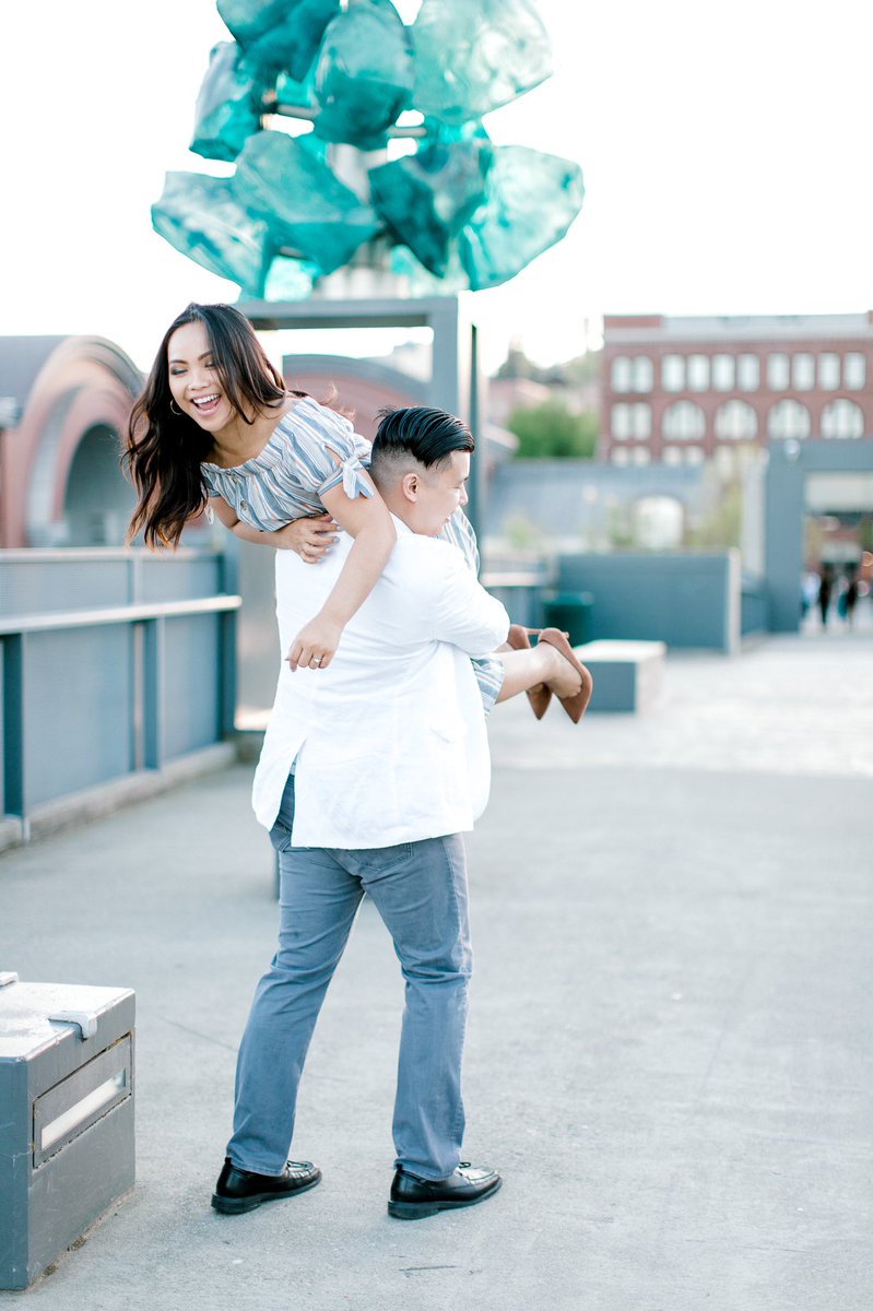 I’ll never get tired of photographing joyful couples going through some of the happiest times in their lives 🥰 #engagementphotos #wedding #weddingphotographer