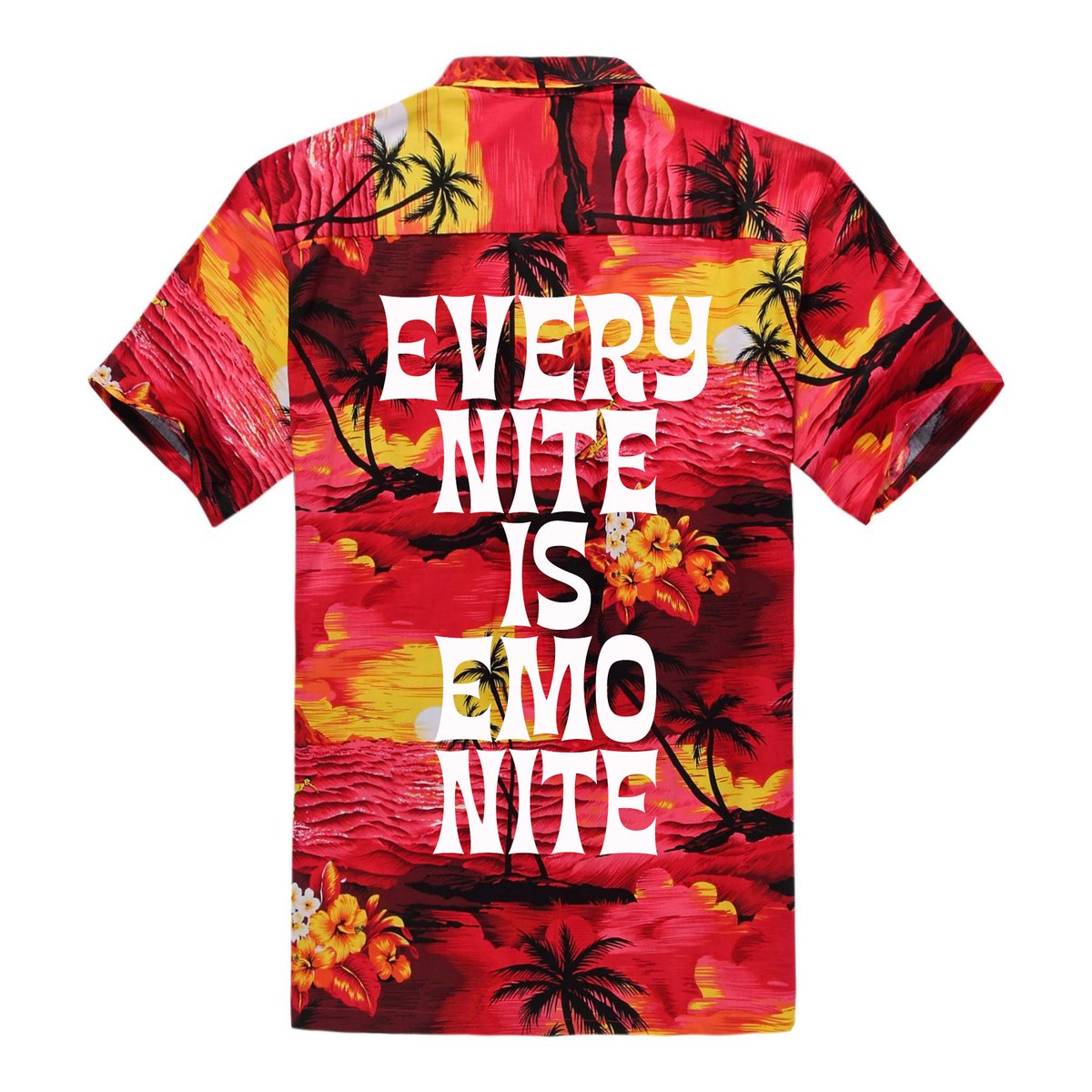 emo hawaiian shirt