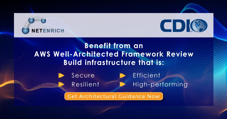 Netenrich's tweet image. Achieve operational excellence, security, reliability, performance efficiency, and cost optimization with our #AWSWellArchitected Framework Review: hubs.ly/H0hMZhq0 #AWS #WAR #WellArchitected #DataSecurity  @CDILLC
