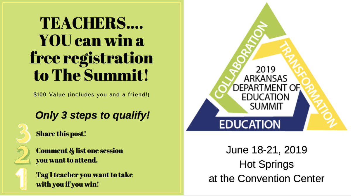 Arkansas Department of Education tweet media
