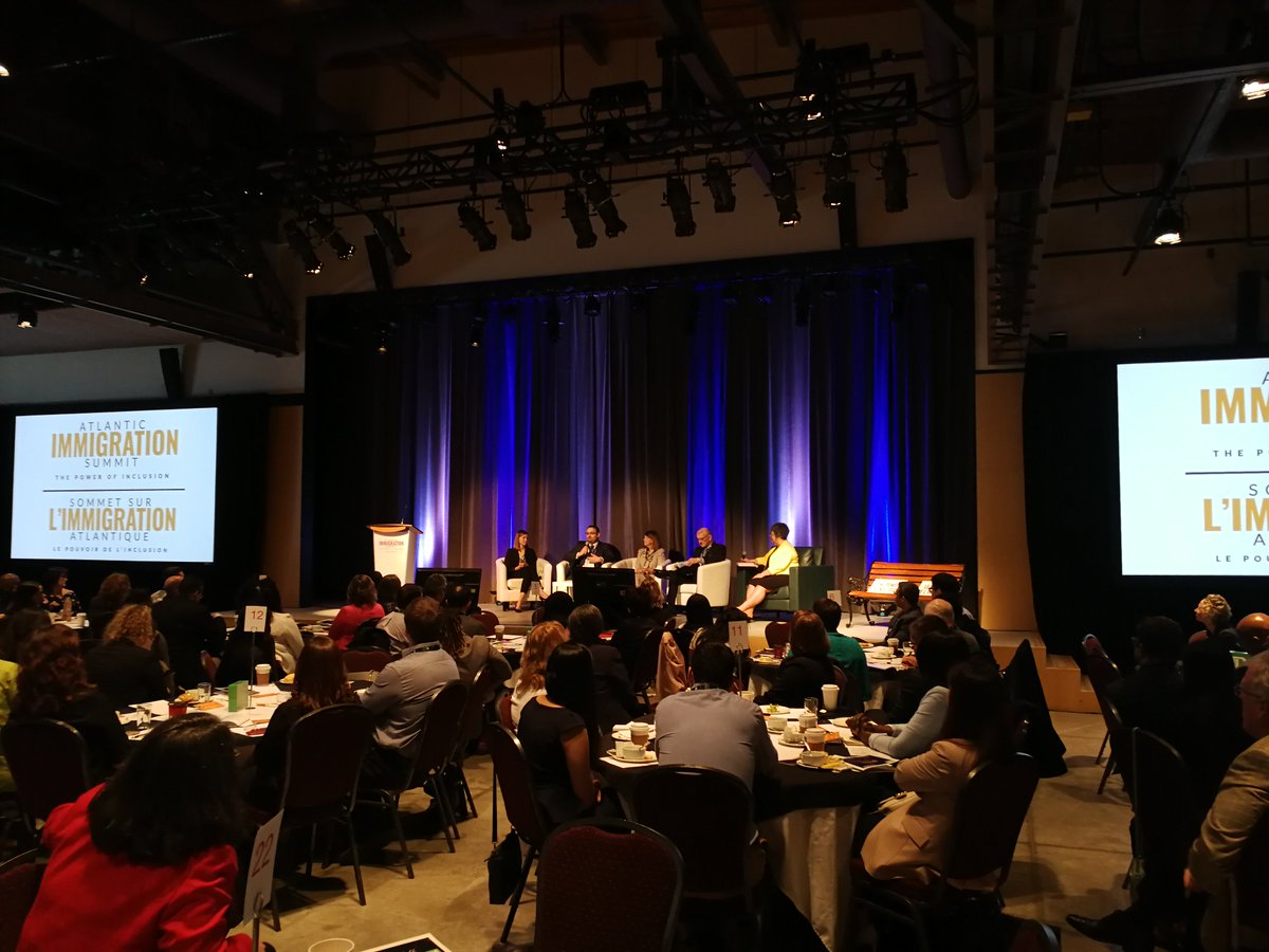 We’ve enjoyed two great days at <a href="/immigration_atl/">Atlantic Immigration Summit</a>. Round table discussions, forward-thinking conversations, and a powerful keynote address. We're excited for the future of Atlantic Canada. 🇨🇦#powerofinclusion