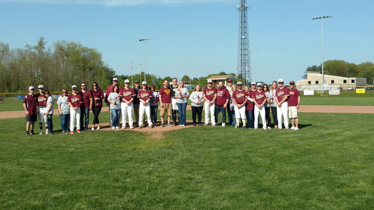 Senior Day <a href="/StowBaseball/">Stow Baseball</a> with an outstanding group of senior student-athletes and parents. #True2Stow