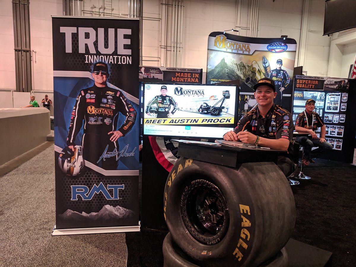 We have <a href="/ProckRocket_TF/">Austin Prock</a> at our booth 6246 here at the <a href="/NHS_Show/">National Hardware Show</a>! He's signing autographs and taking photos until 4 p.m.!