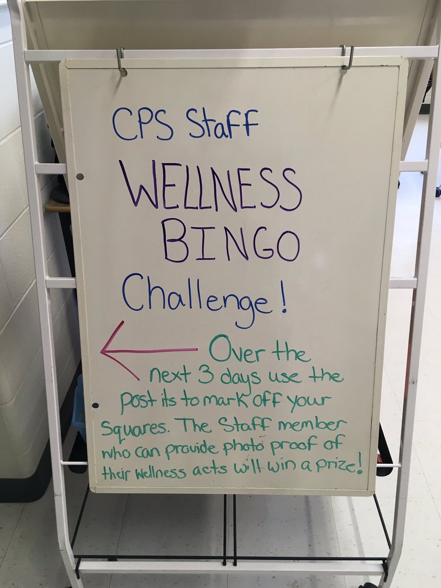FarrenMancuso's tweet photo. The competition has commenced! The first staff member to get a Bingo (with photographic evidence) will receive 40 minutes of wellness time as admin cover their supervision duty so that they can relax and unwind. #MentalHealthWeek2019 #dsb1 https://t.co/xKxJcu6IEY
