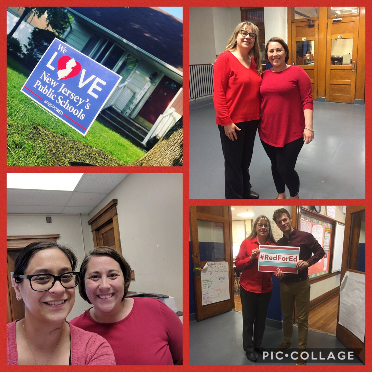 alimarie1019's tweet photo. On Wednesday’s Kearny Teachers wear RED! #redfored #weareworthit #teacherappreciationweek #njea #nea #Chapter78ReliefNow @NJEA @NEAToday @KearnyEA https://t.co/iyhAjNLxAd