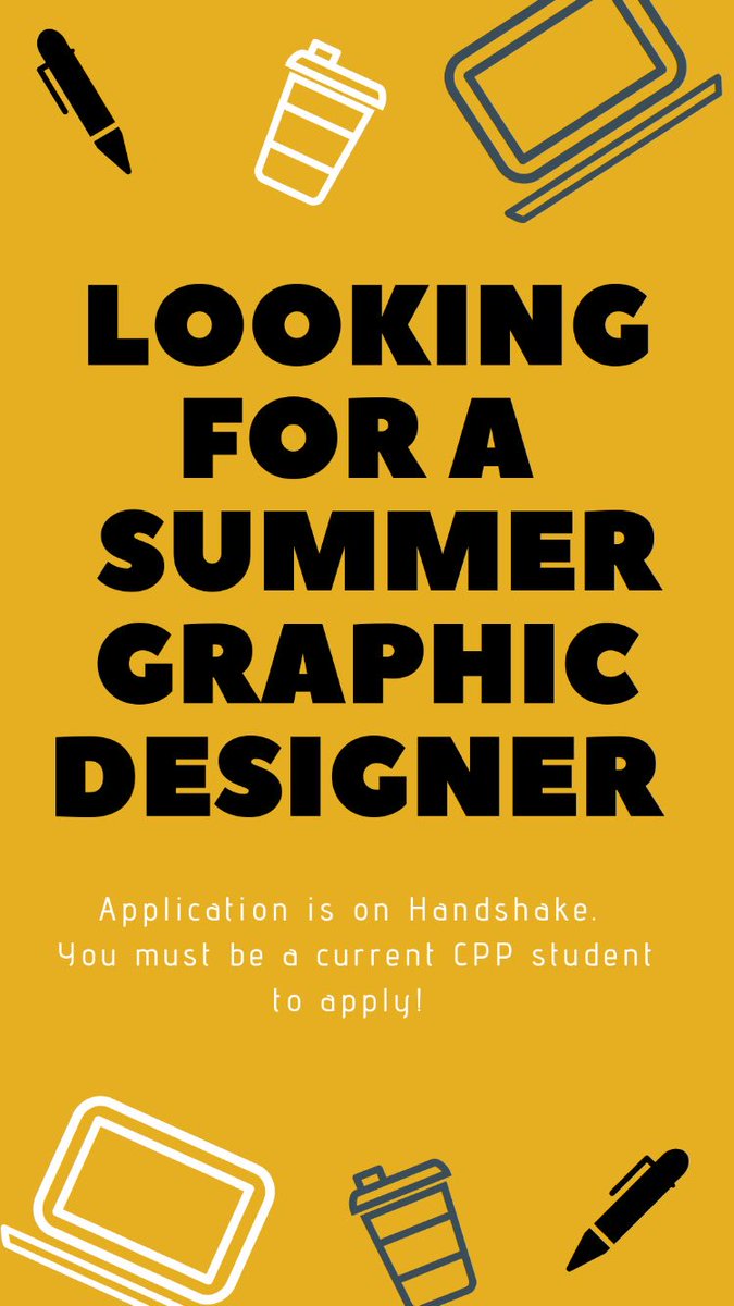 SASCPP1's tweet image. Are you or any one you know in need of a summer job? Apply on handshake today 😊