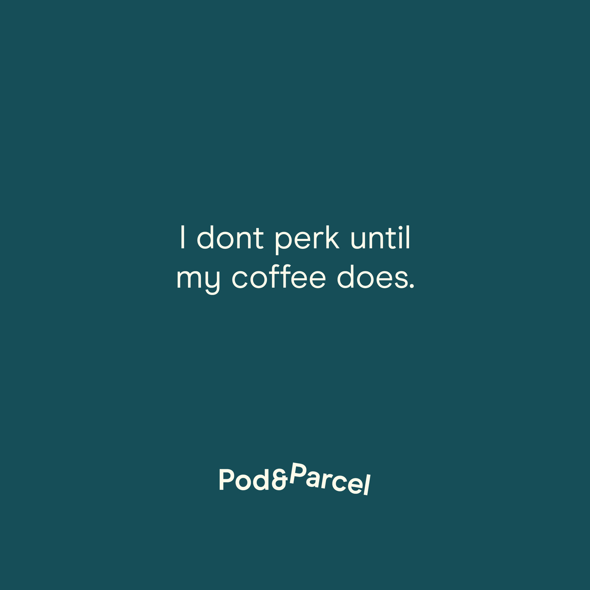 Pod & Parcel tweet media