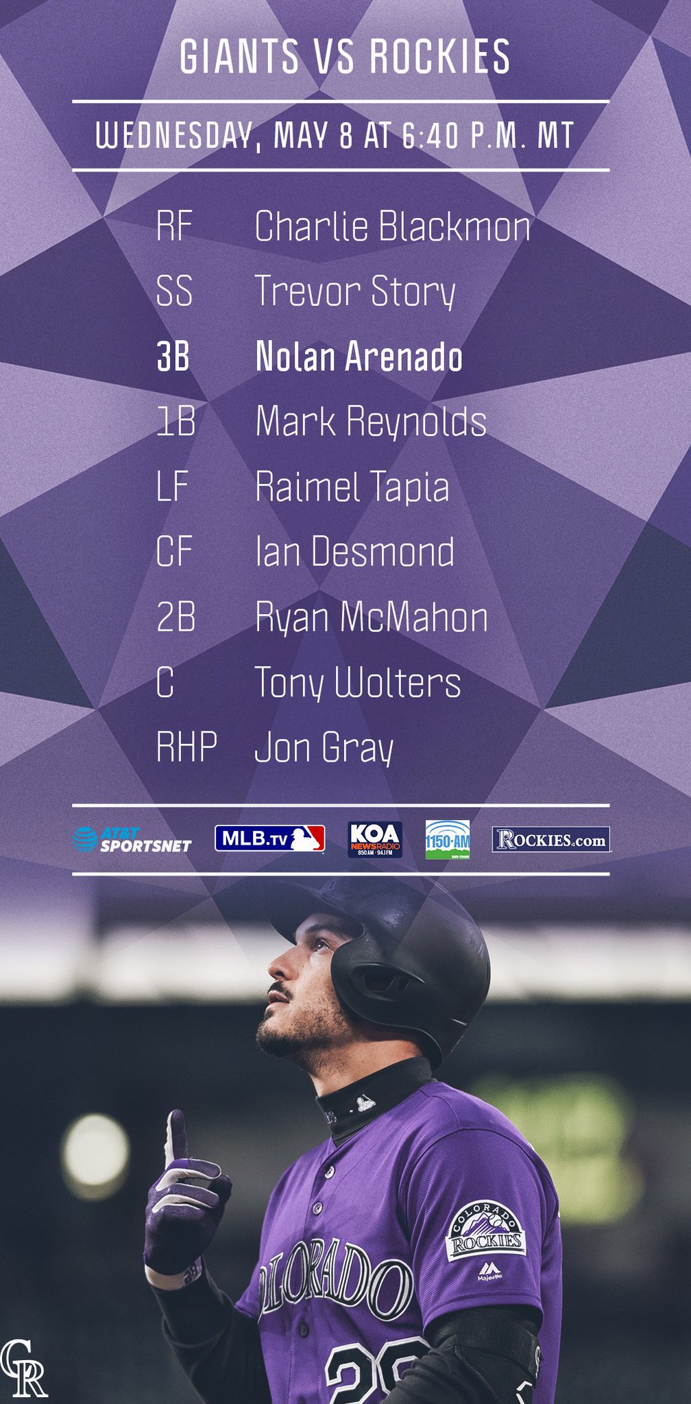 Rockies Lineup Today Twitter
