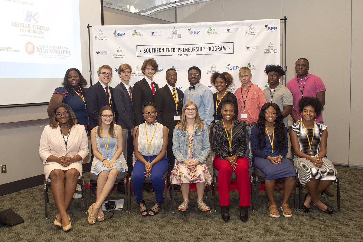 Today we concluded the 12th year of the SEP at our annual State Competition! The energy and excitement build each year with new faces, new partnerships, and new #youth #entrepreneurship startup stories. Congrats to ALL of our 2019 finalists and winners!! #SEPofMS #MSmade