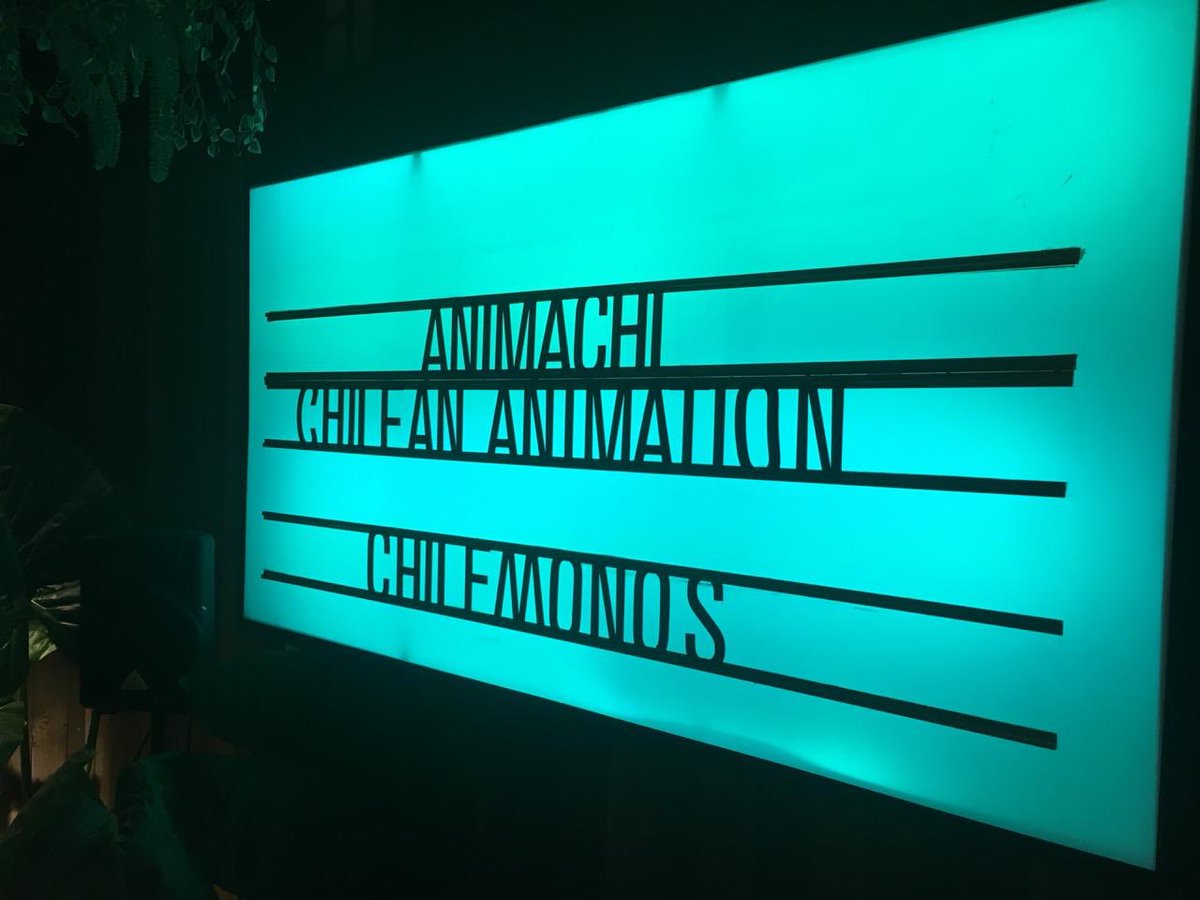 cinemachile's tweet photo. Ahora en la celebración de Animachi en @chilemonos junto a José Navarro de #Animachi, representantes de @CNTVChile Catalina Parot (Presidenta) e Ignacio Villalaibeitia (director de fomento) y Valeria Bastías de @cinemachile https://t.co/58zexcgRLT