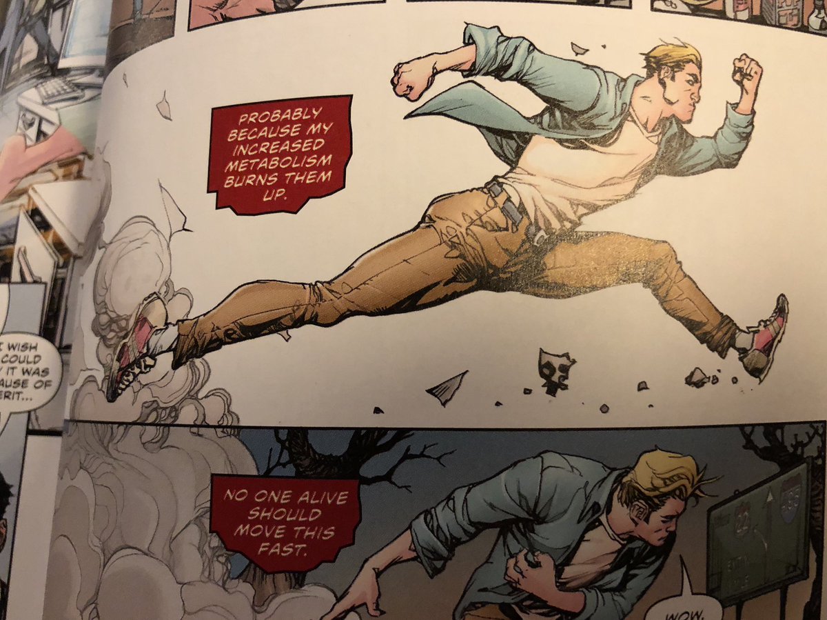BitterWallyWest's tweet photo. @MrHowardPorter @SpeedsterSite @MrHowardPorter, how does one actually run like that without falling over? Todd McFarland always drew runners in that pose. It’s impossible. https://t.co/GchV3edXy7