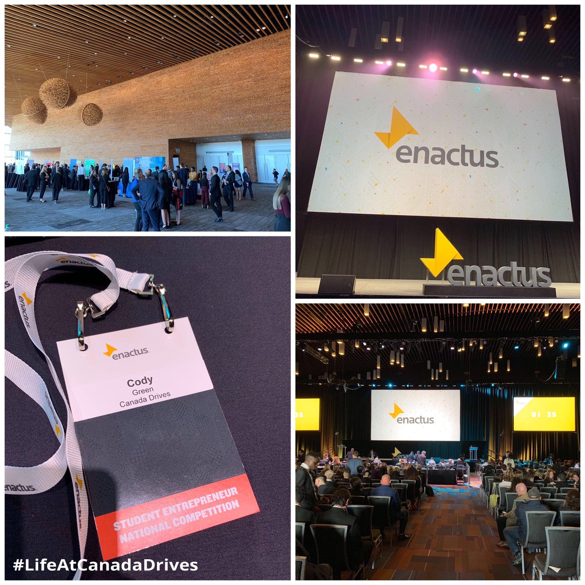 CanadaDrives's tweet photo. Huge congrats to all Enactus college and university teams!  #EnactusNationals #AwardsNight https://t.co/C7MCcMA9zb