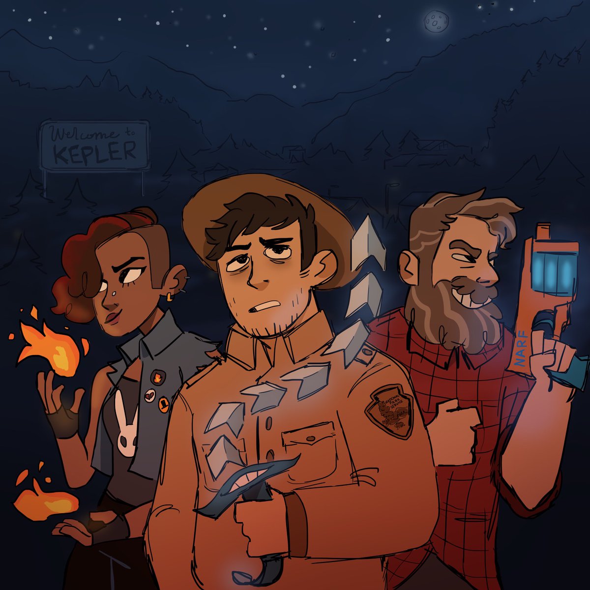 meganbammann's tweet photo. Keep Kepler strange✨#thezonecast #theadventurezone #tazamnesty #mcelroys #ducknewton #aubreylittle #nedchicane https://t.co/6Ma1CXU1fC
