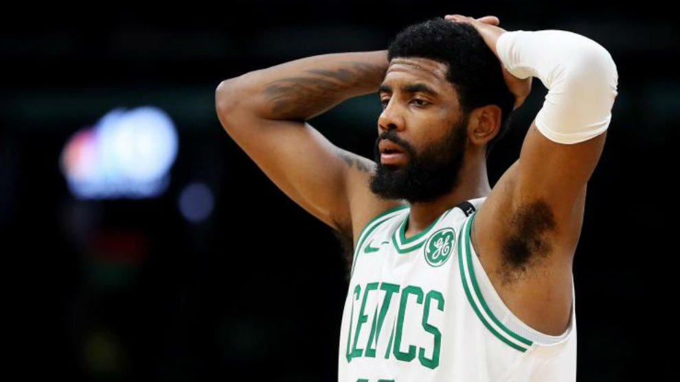 Angelo_Journal's tweet photo. Se acaba la temporada para los #Celtics y seguramente estamos viendo los últimos minutos de Irving en el jersey verde
#NBAPlayoffs #nba @NBAMEX https://t.co/GnxxmWX6QT