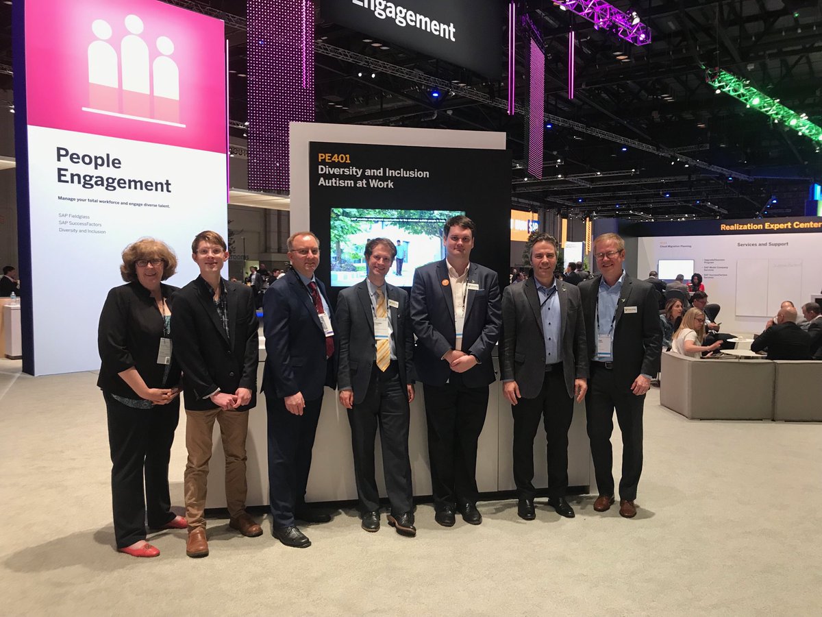 Thank you ⁦<a href="/NickTzitzon/">Nick Tzitzon</a>⁩ for your sponsorship of SAP #AutismatWork. #SAPPHIRENOW ⁦<a href="/LifeatSAP/">Life at SAP</a>⁩ ⁦⁩