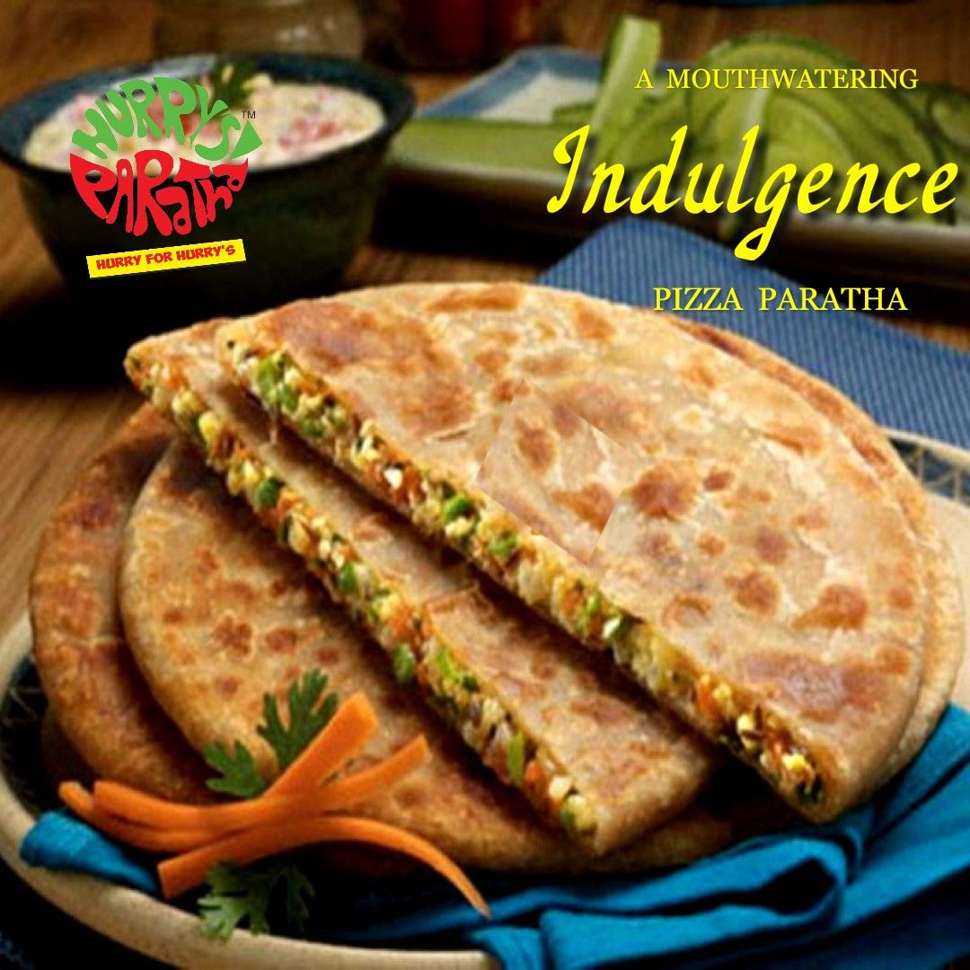 Be it appetizers or main course , our PIZZA PARATHAS are going to make your mouth water for more...
#HurrysParatha #HurryForHurrys #paratha #food #foodie #foodporn #indianfood #yummy #foodgasm #foodphotography #breakfast #desifood #delicious #pizza #tasty #foodlover #foodstagram