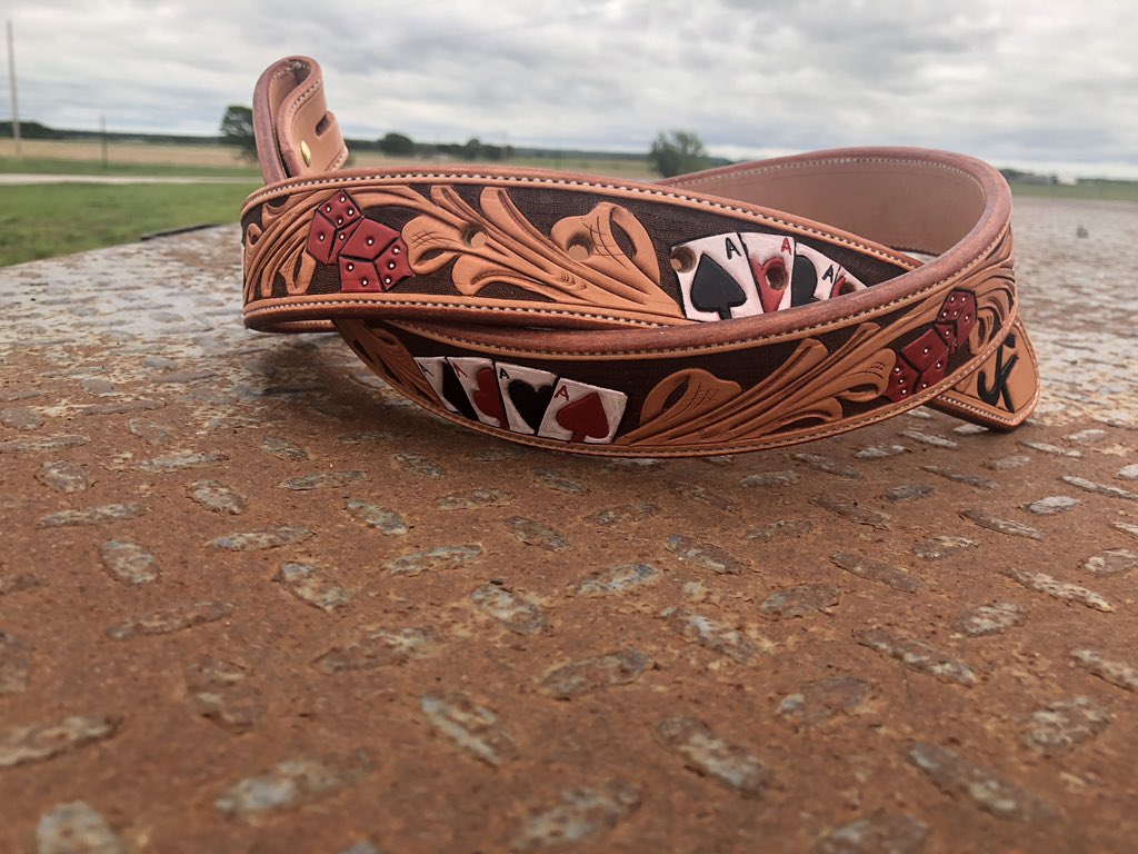 ChristianMade_'s tweet photo. Super cool belt for a customers dad https://t.co/6qRcOFlYXe