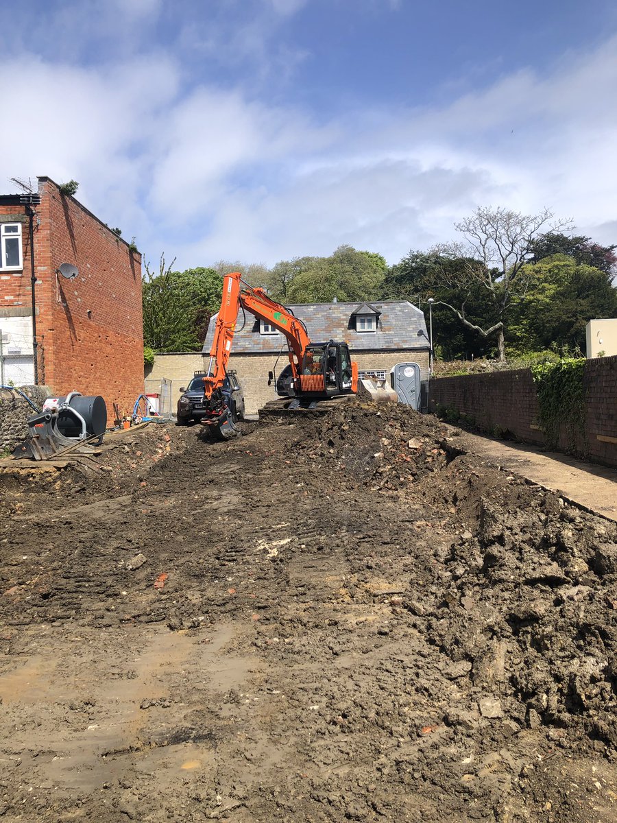 Groundwork’s for a new build 👍🏻