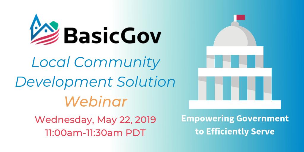 ClaritiSoftware's tweet photo. Look forward to our upcoming #webinar about #BasicGov’s local community development solution! Scale, improve #citizen experience, reduce wait-times, slash maintenance costs w/ #cloud #SaaS solution on @Salesforce platform, configurable w/ @Esri #Register https://t.co/lG88HeVcTL https://t.co/drZbbyg8Xo