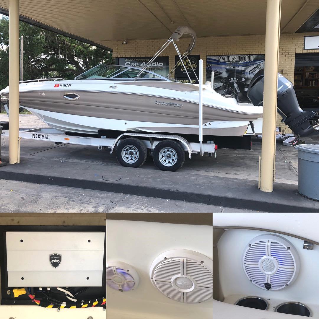 This nice bay boat just got a complete audio upgrade with all of our cool wet sounds gear. #bayboat #blvdmarineaudio #lakeland #offshoreaudio #blvdmasterchin #blvdmagicmike

Contact us today for window tinting or a custom car stereo system installed by our trained technicians.