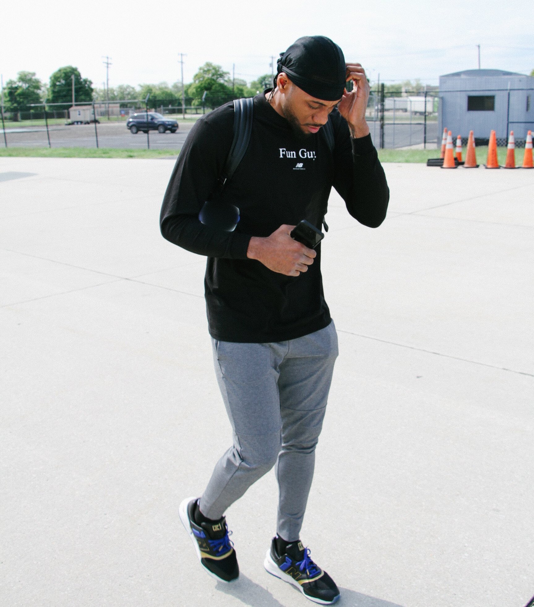 kawhi fun guy tee