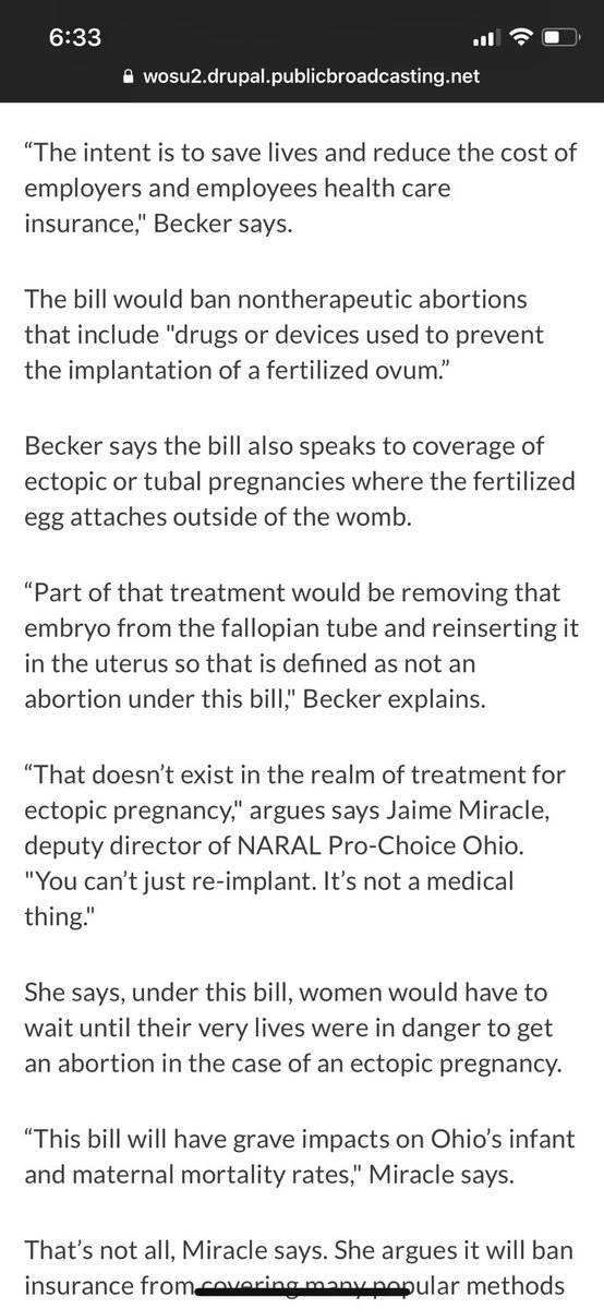 estarkie96's tweet photo. I’m sorry, Becker isn’t an expert on birth control, but apparently is one on abortions and ectopic pregnancies??? #RepJohnBecker is a fucking pea brain moron with no sense of empathy or respect for women https://t.co/aJzzbyo3g7