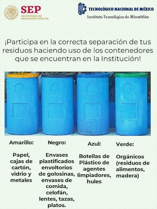 ComunicacionTe's tweet photo. Haz el cambio desde tu Institución! 🌿 https://t.co/fyc5lH1AIc