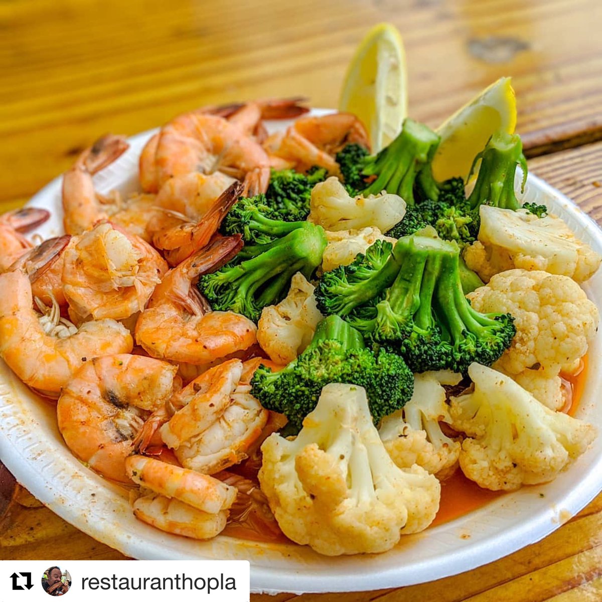 NeptunesNet's tweet photo. Love this dish !!!  #Repost @restauranthopla
・・・
This is me getting ready for bikini season @neptunesnet 
#RHLA #shrimp #seafoodporn #cleaneating #malibu https://t.co/d4ZM9ExsvZ