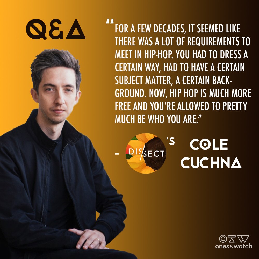 onestowatch's tweet photo. We thought it'd be neat to switch it up for our latest Q&amp;A. Today, we bring you an interview with @dissectpodcast's host Cole Cuchna on taking a critical lens to @tylerthecreator, @kanyewest’s Sunday Service, and more!

Find the full interview here: https://t.co/D4xIzNAvKZ https://t.co/z2E0QxnycF