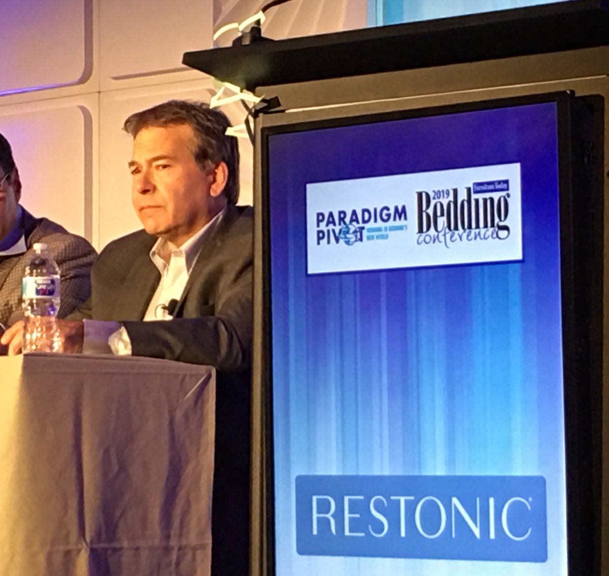 Bill McLoughlin (@ftbillmc) on Twitter photo @bedmartnw ‘s Steven Stone on social vs. traditional advertising: “Let’s not throw the baby out with the bath water. Television is still a very important source of communication.”
<a href="/FurnitureToday/">Furniture Today</a> #ftbedcon @bedmartnw ‘s Steven Stone on social vs. traditional advertising: “Let’s not throw the baby out with the bath water. Television is still a very important source of communication.”
<a href="/FurnitureToday/">Furniture Today</a> #ftbedcon