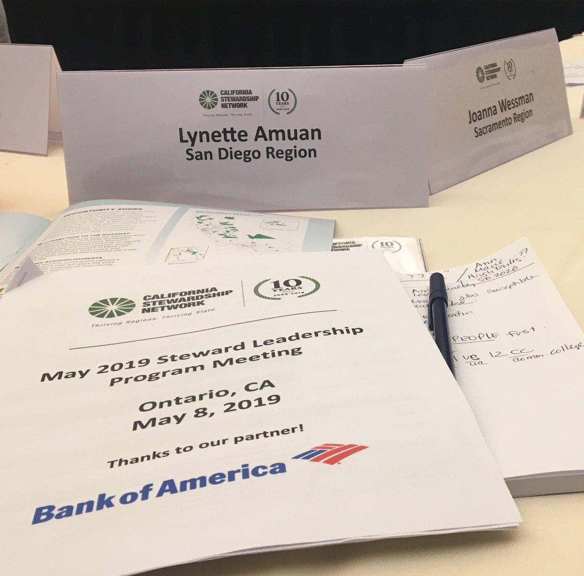 IEEP_'s tweet photo. Day 1 of 3 starts now! #CaliforniaStewardshipNetwork @BankofAmerica https://t.co/KbLlfDZpSH