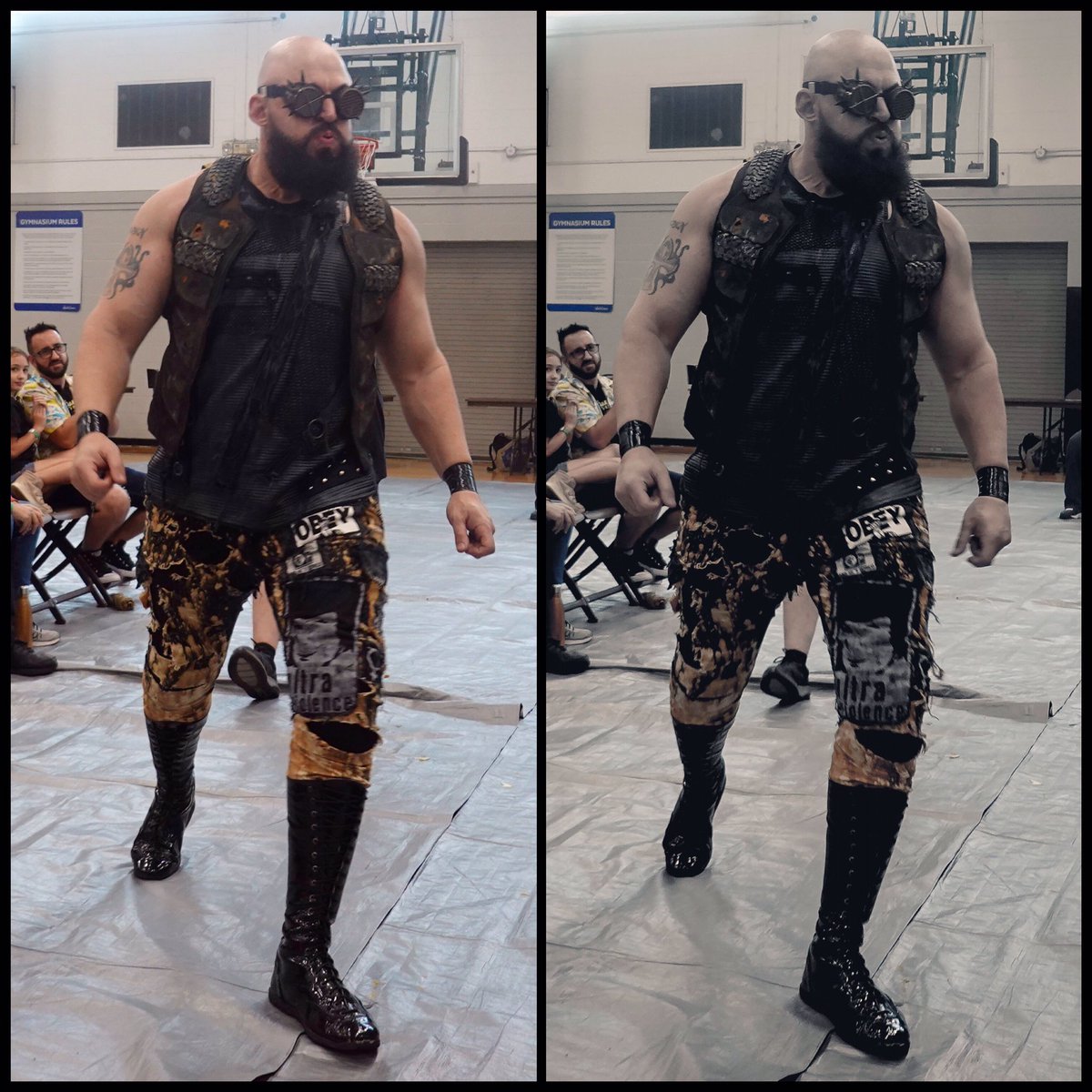 LeonRavage's tweet photo. Where must we go, we who wander this wasteland, in search of our better selves.
Credit:
@champagne_ken
#nerdstreetwrestling #wasteland #leonscott #prowrestling #wrestling #mlw #festwrestling https://t.co/0ADVejFnid