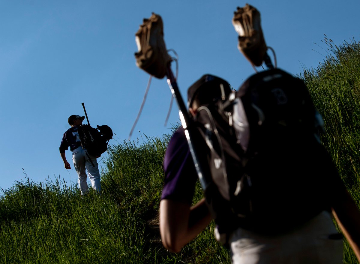 Bethel Park baseball beat Baldwin, 5-1. (Steph Chambers/Post-Gazette) #WPIAL #WPIALbaseball