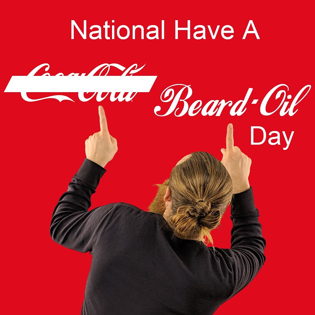 yukonsbeard's tweet photo. National have a beard oil day 🤣 Grab a beard oil right here 👉 @yukonsbeard
#nationalhaveacokeday #coke #cocacola #shareacoke #haveacoke #humpday #mechanicjobs #bigrig #pepperfire #countdown #schoollife #beproud #youcrushedit #redclassic #trucking #trucks #truck #semitruck https://t.co/RIUMNRu2SY
