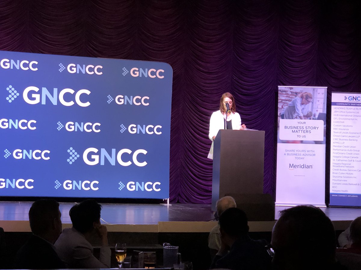 the_GNCC's tweet photo. Our final pitch is from @pippaandpeach at #igniteniagara
@meridiancreditunion https://t.co/jAZDYgWayo