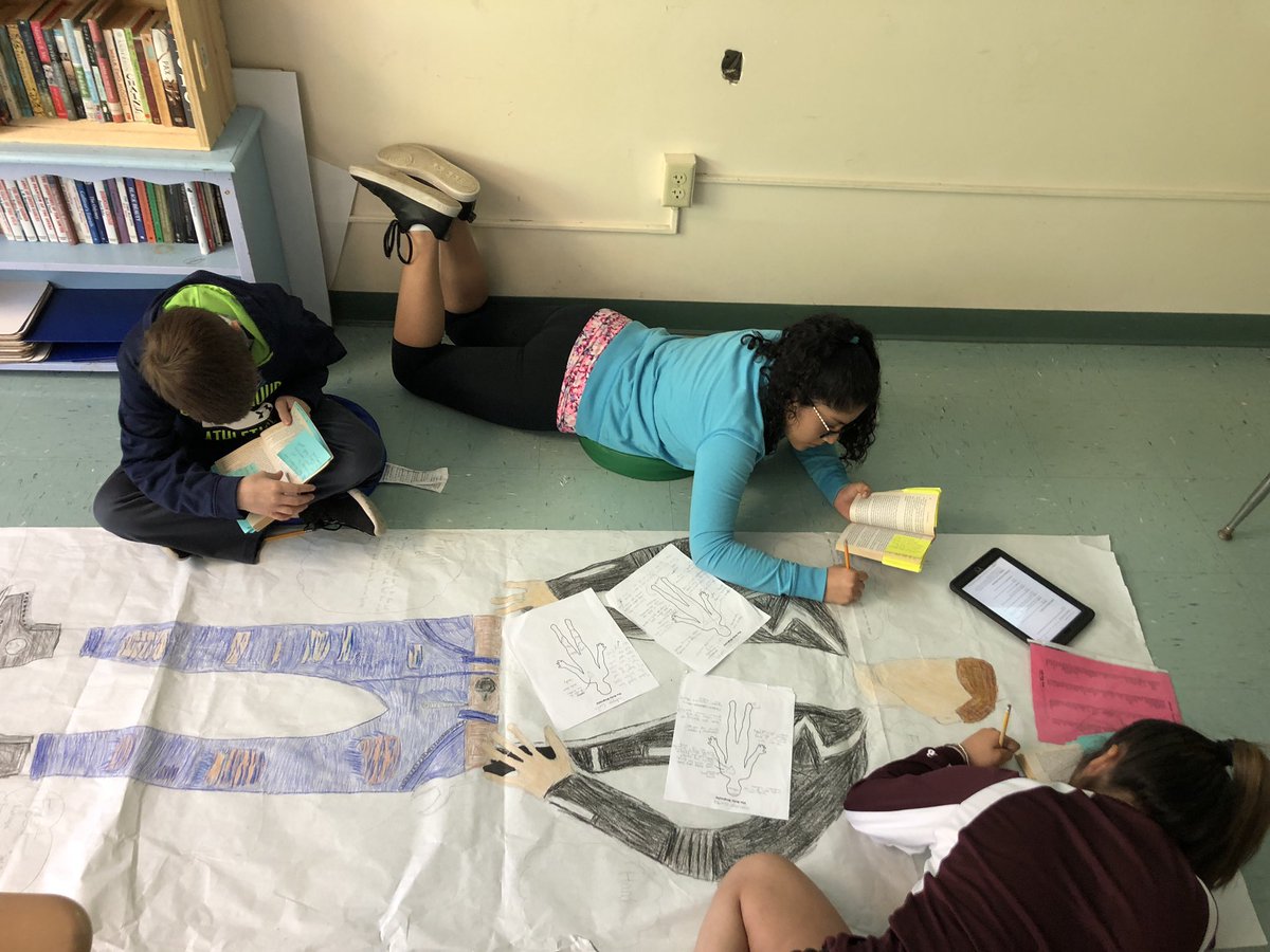 millismiddle's tweet photo. Talk about engagement! Character analysis and supporting evidence of character traits. #7thGradeELA #insightfulstudents https://t.co/ztllYQLfPN