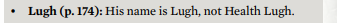 This just gave me a chuckle. I assume Lugh is supposed to have the health purview. Honestly this is another one of those mildly understandable goof ups, and its funny A+ for Health Lugh