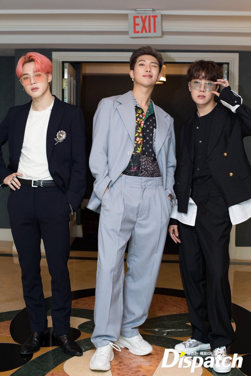 Dispatch x #RM #JIMIN #JHOPE 🐨🐥🐿 @BTS_twt #BBMAs