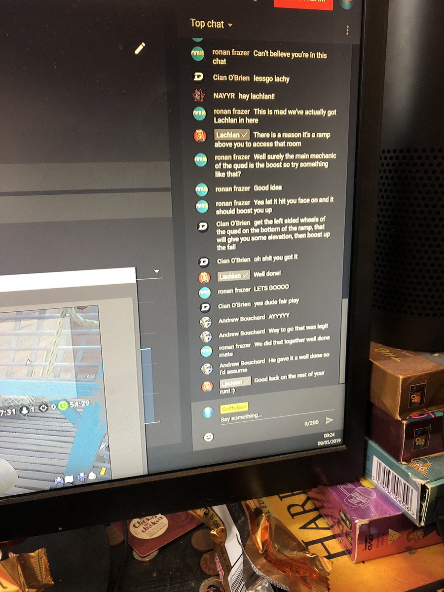 RB147277's tweet photo. @LachlanYT cheers for popping into my chat man!! Thank you for the help! CODE LACHY in the store https://t.co/Izd6sSuufC