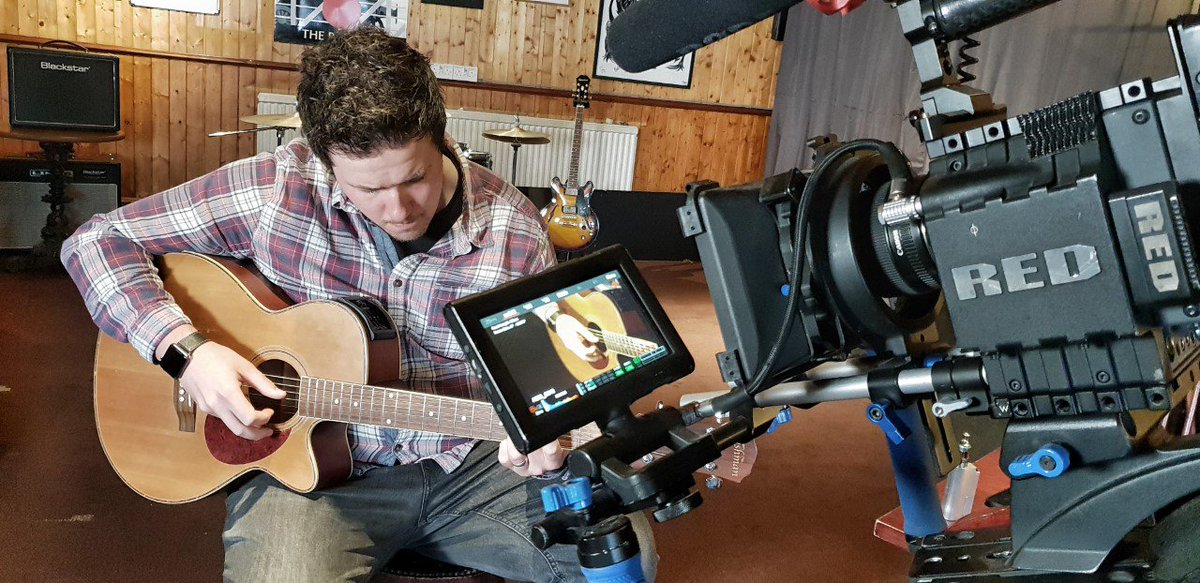 Here's a few screen grabs from our shoot with <a href="/RutGuitarSchool/">Rutland GuitarSchool</a> for their business promo video. <a href="/ChrisPooleCP/">Chris Poole</a> is an incredible guitarist, so please keep him in mind for any of your guitar-ing needs &amp; if you're local to #Oakham get yourself booked in to a class or a 1 on 1 lesson.