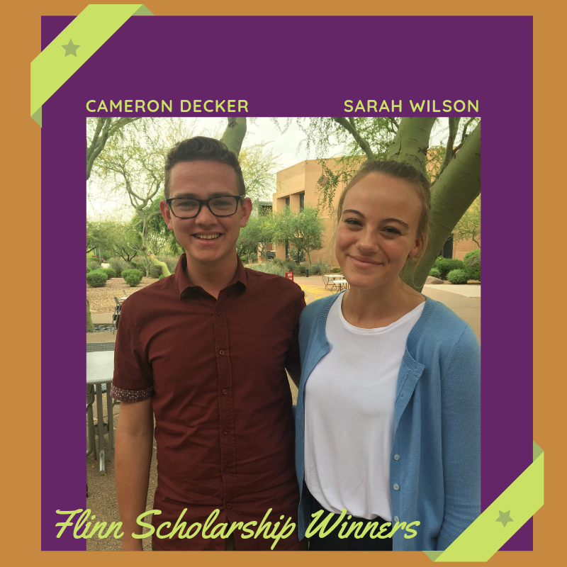 EMCC_Official's tweet photo. Hard work have paid off for Cameron Decker &amp; Sarah Wilson. The @aaechighschools - Estrella  (AAEC) students who also attend EMCC. Both have been awarded the Flinn scholarship ($120K value). 

Read their story here 👉 https://t.co/AaACLybhWY

#EMCCGrads #GradStory #EMCCPride https://t.co/VAQxj7QZoo