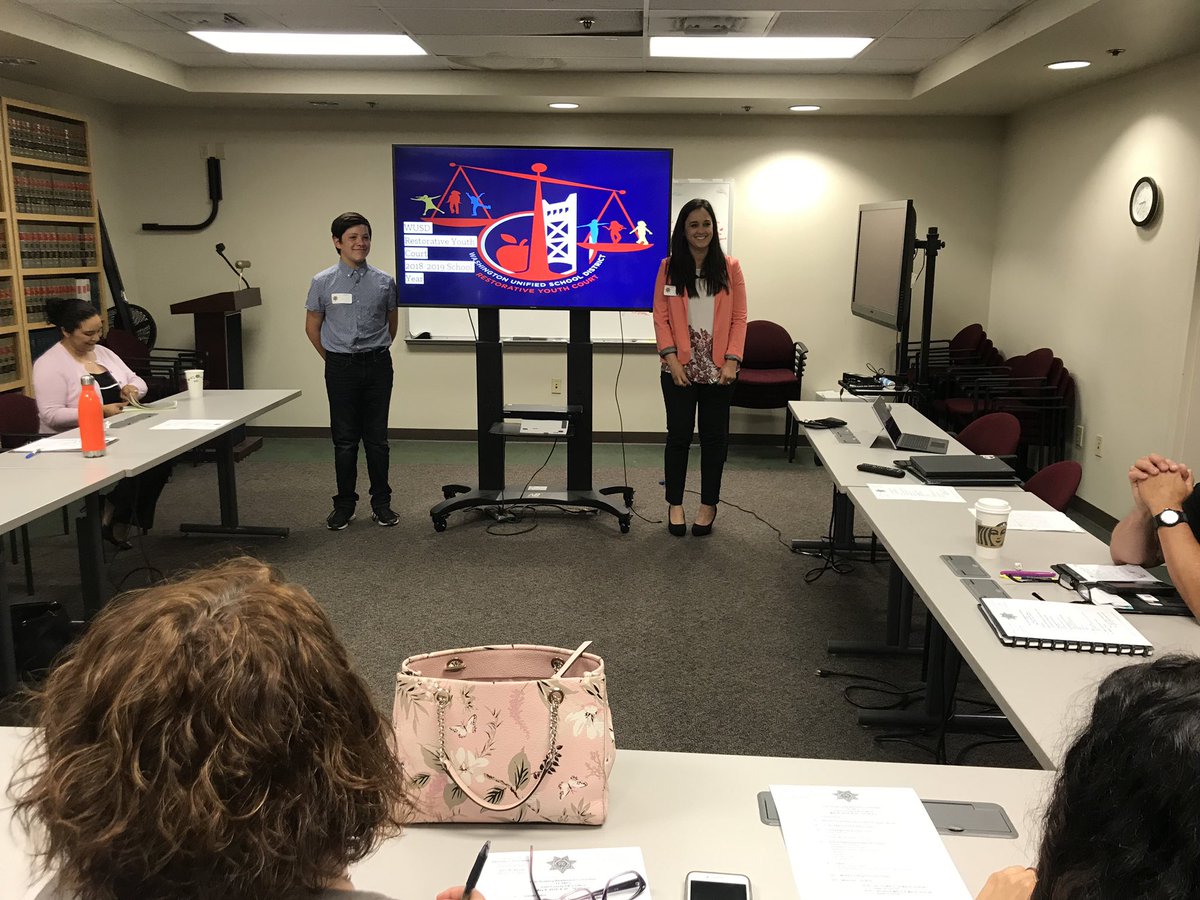 Here at the Yolo Truancy Abatement Committee meeting sharing about our WUSD Restorative Youth Court. The first of it’s kind in Yolo County! We are so proud of the work we have been able to do in just one year! #mtss #restorativepractices
