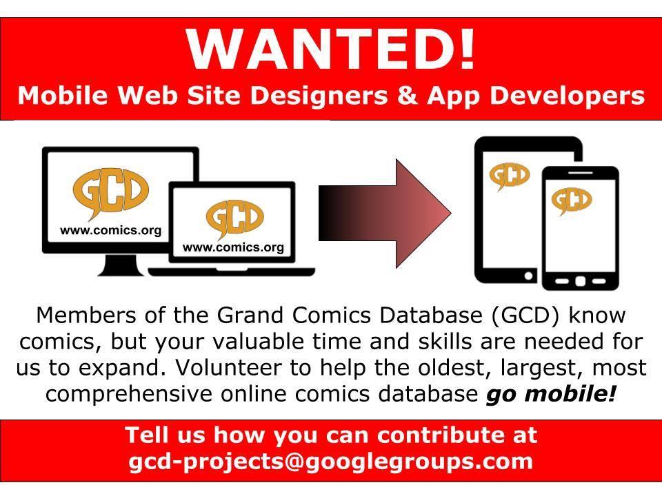 Ray (@carchivist) on Twitter photo Anyone know anyone who can help? Share! Share! Share! <a href="/GCDcomics/">GrandComicsDatabase</a> #volunteer #mobile #comicbooks #comics4ever Anyone know anyone who can help? Share! Share! Share! <a href="/GCDcomics/">GrandComicsDatabase</a> #volunteer #mobile #comicbooks #comics4ever