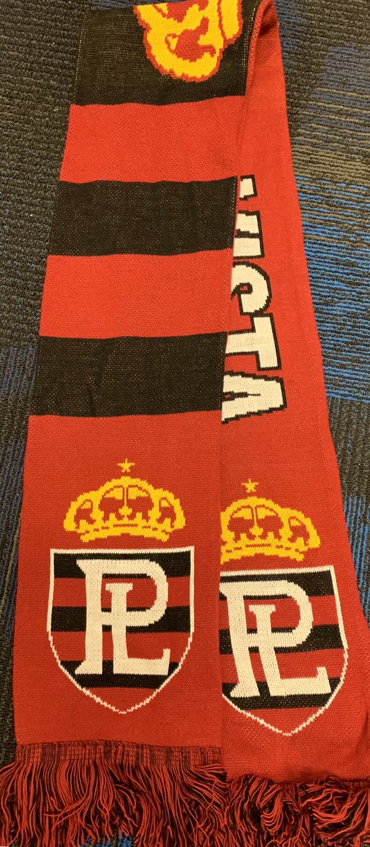 ScottSteinbrook's tweet photo. First class act of sportsmanship prior to our @KHS_BoysSoccer match this morning. Thanks to @PLHSBoysSoccer coaches &amp; players for the scarf for our injured player, @elllebsack, who hung in their on the sidelines with us today. Good luck on Friday Monarchs. https://t.co/hiaIxRnjFj