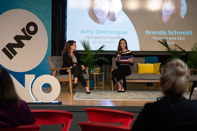 Couldn't imagine a better person to join us on the INNO Conference stage to discuss innovative models for health than Brenda Schmidt, Founder and CEO of @SoleraHealth. 

#Innovation #Health