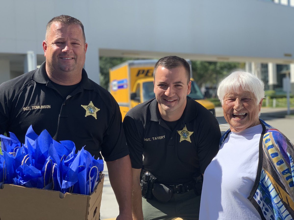 Our residents &amp; team thanked the <a href="/CollierSheriff/">CollierCountySheriff</a> for all of their hard work &amp; dedication today with “Law Enforcement Survival Kit” gift bags. The bags contain an assortment of goodies, each with an inspirational significance. <a href="/ndn/">Naples Daily News</a> <a href="/winknews/">WINK News</a> #nationallawenforcementweek #swfl