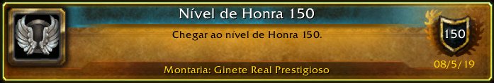Krelendor's tweet photo. Acabei de ganhar a Conquista [Nível de Honra 150] #Warcraft! https://t.co/n9xh3ByFkh