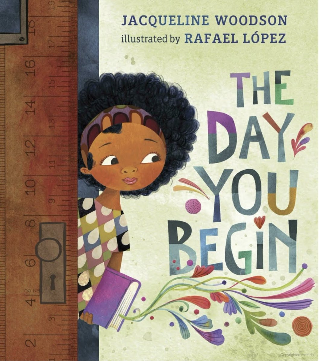 Having dinner with @JackieWoodson - who just read her new, must-have picture book: “The Day You Begin.” We are at the LitWorld Gala @litworldsays celebrating - and fundraising for this amazing cause! ❤️🌈