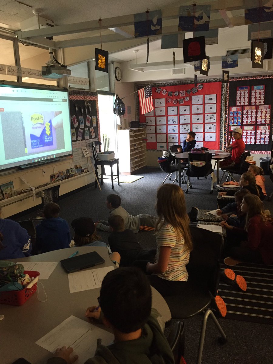 Loved seeing my kids teach eachother during 3 Act Math! <a href="/Arroyo_mustangs/">Arroyo Elementary School, TUSD</a> <a href="/TUSDschools/">Tustin Unified</a>  <a href="/gfletchy/">Graham Fletcher</a> #3actmathtask